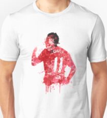 Ryan Giggs Manchester United Legend Art Slim Fit T-Shirt