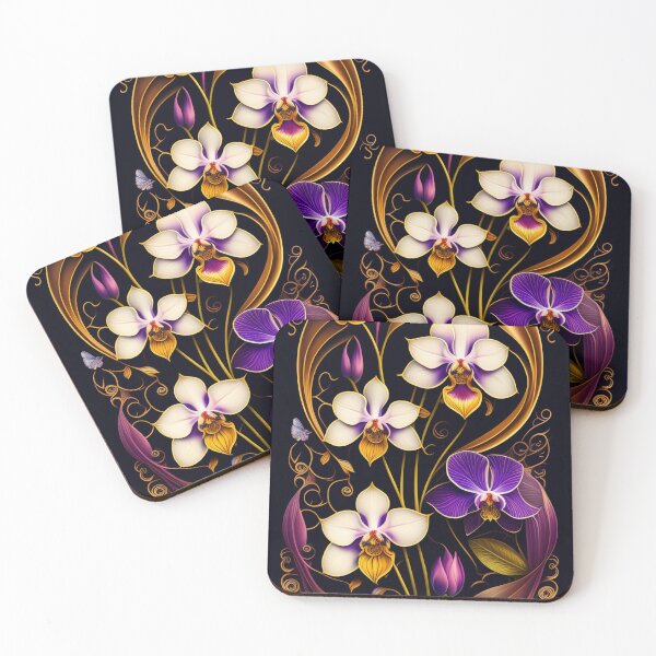 Item preview, Art Deco Flora designed and sold by Vibranta Studio.