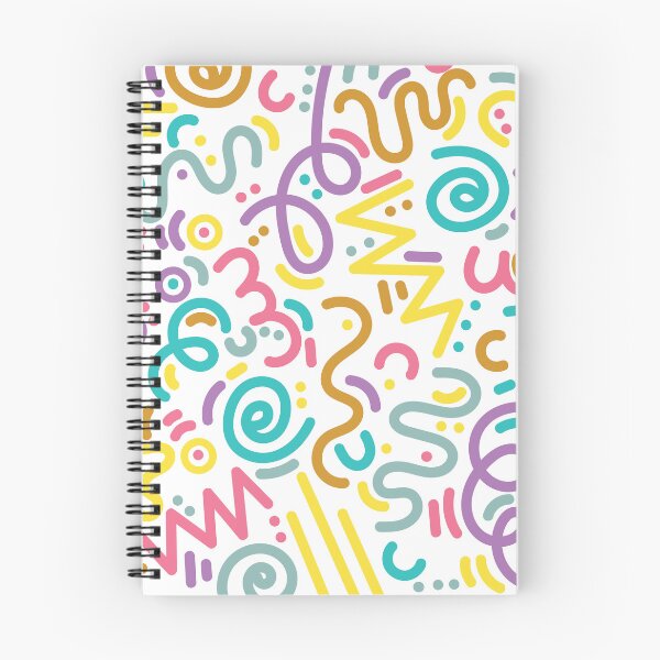 Item preview, Retro Memphis style patterns (Doodle) designed and sold by Cosmodoody.