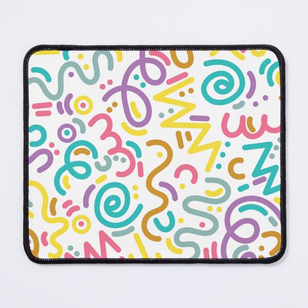Item preview, Retro Memphis style patterns (Doodle) designed and sold by Cosmodoody.
