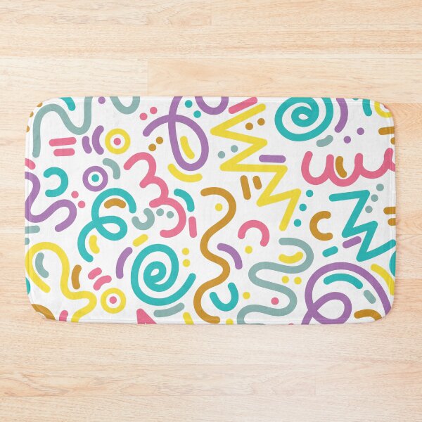 Item preview, Retro Memphis style patterns (Doodle) designed and sold by Cosmodoody.