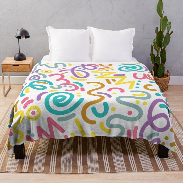 Item preview, Retro Memphis style patterns (Doodle) designed and sold by Cosmodoody.