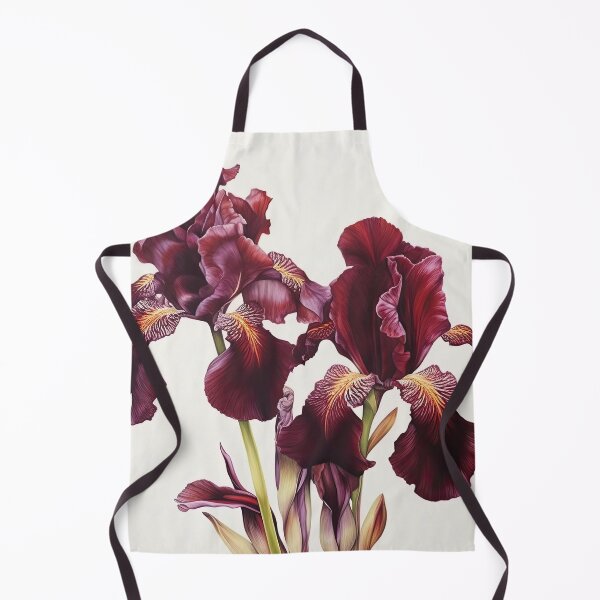 Item preview, Maroon Irises  designed and sold by Vanover Designs.