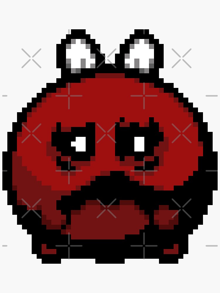 "The Binding Of Isaac Depressed Baby Plum" Sticker for Sale by Bordoggo