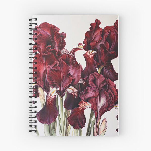 Item preview, Maroon Irises designed and sold by Vanover Designs.