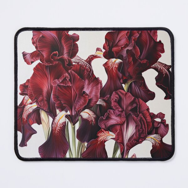 Item preview, Maroon Irises designed and sold by Vanover Designs.