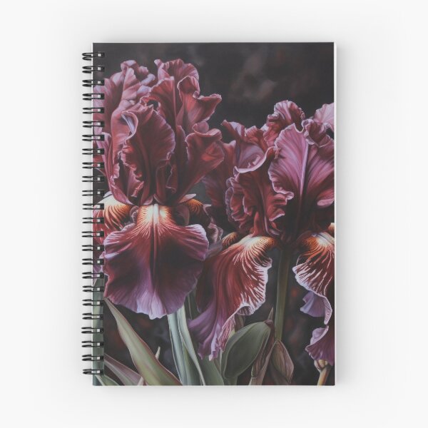 Item preview, Maroon Irises designed and sold by Vanover Designs.