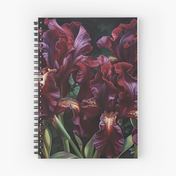 Item preview, Maroon Irises designed and sold by Vanover Designs.