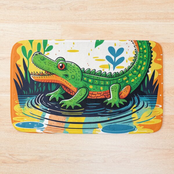 Item preview, Brave little crocodile  designed and sold by fanzen69.