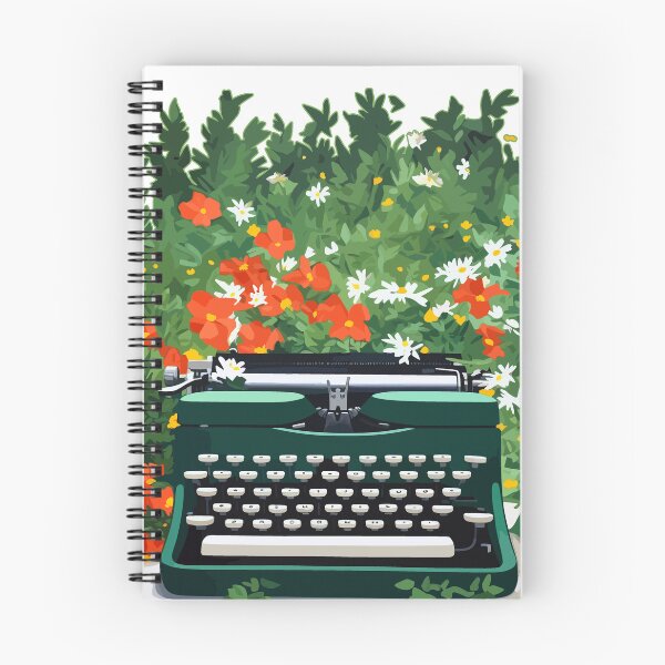 Item preview, Floral  Vintage Typewriter designed and sold by TheHellSong.