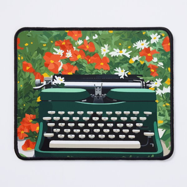 Item preview, Floral  Vintage Typewriter designed and sold by TheHellSong.