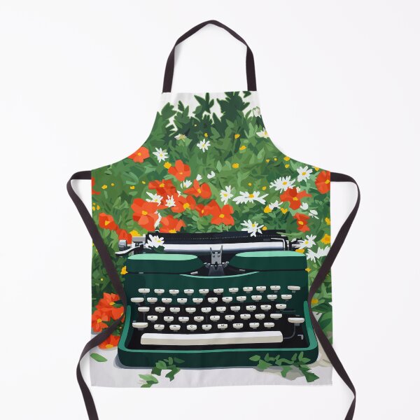 Item preview, Floral Vintage Typewriter designed and sold by TheHellSong.