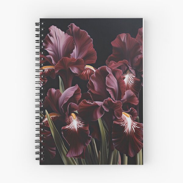Item preview, Maroon Irises designed and sold by Vanover Designs.