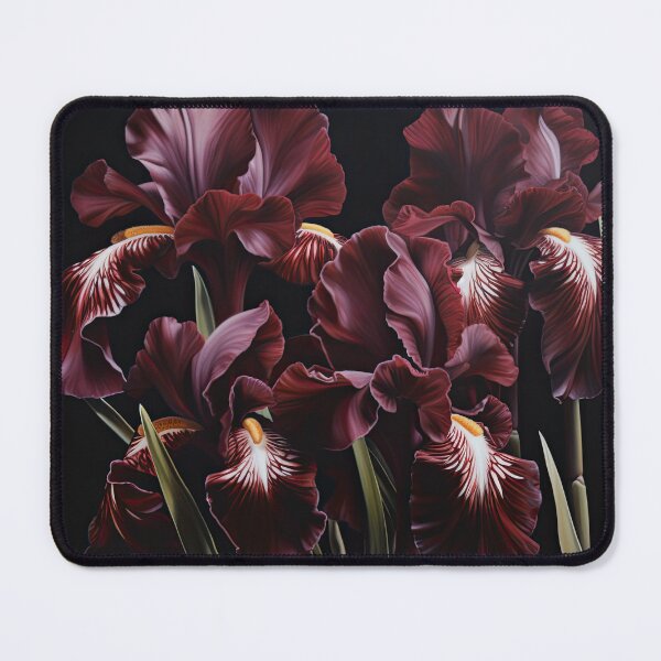 Item preview, Maroon Irises designed and sold by Vanover Designs.