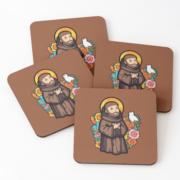 Item preview, St Francis of Assisi Nature and Environment designed and sold by stickercircle.