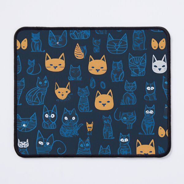 Item preview, Cat miaw pattern designed and sold by AeonGraphic.