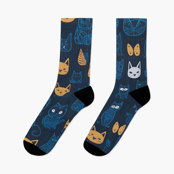 Item preview, Cat miaw pattern designed and sold by AeonGraphic.