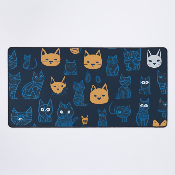 Item preview, Cat miaw pattern designed and sold by AeonGraphic.