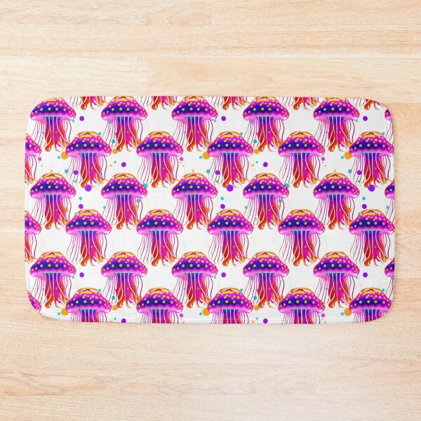 Item preview, Cute Colorful 3D Jellyfish Digital Art designed and sold by AllPrintsMore.