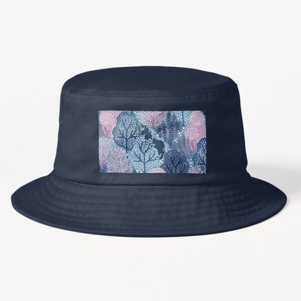 Aperçu de l'œuvre Bois de licorne caché bleu et rose créée et vendue par adenaJ.