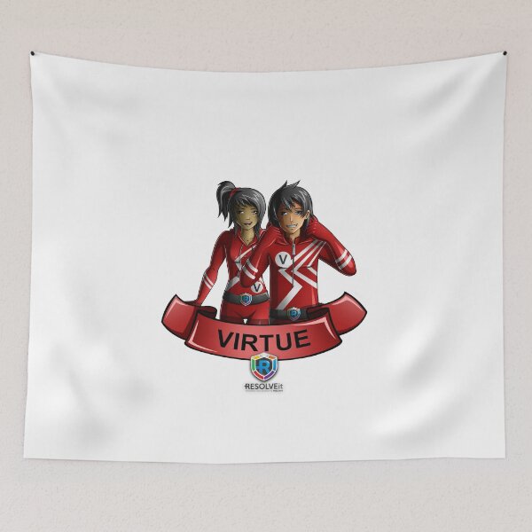 Item preview, RESOLVEit Superhero Academy - VIRTUE designed and sold by RESOLVEit-Store.
