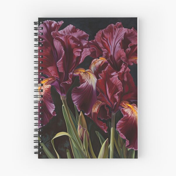 Item preview, Maroon Irises designed and sold by Vanover Designs.