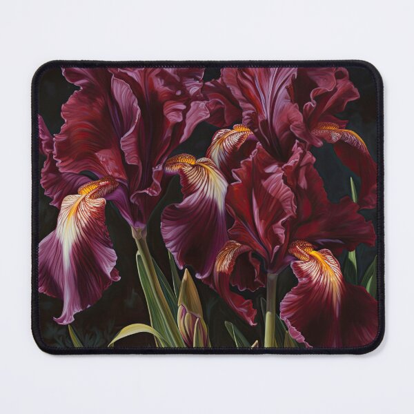 Item preview, Maroon Irises designed and sold by Vanover Designs.