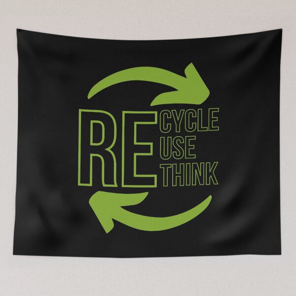 Item preview, Recycle Reuse Renew Rethink designed and sold by designerpriti.