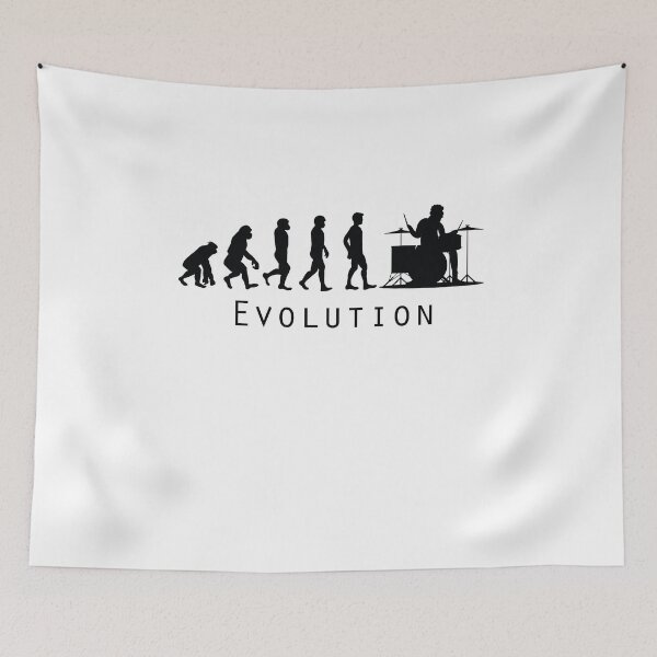 Item preview, Evolution Drums Drummer Funny Drumming Musician Gift designed and sold by Seas Wanda.