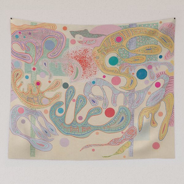 Item preview, Capricious Forms, 1937 By Wassily Kandinsky designed and sold by BossyCatHome.