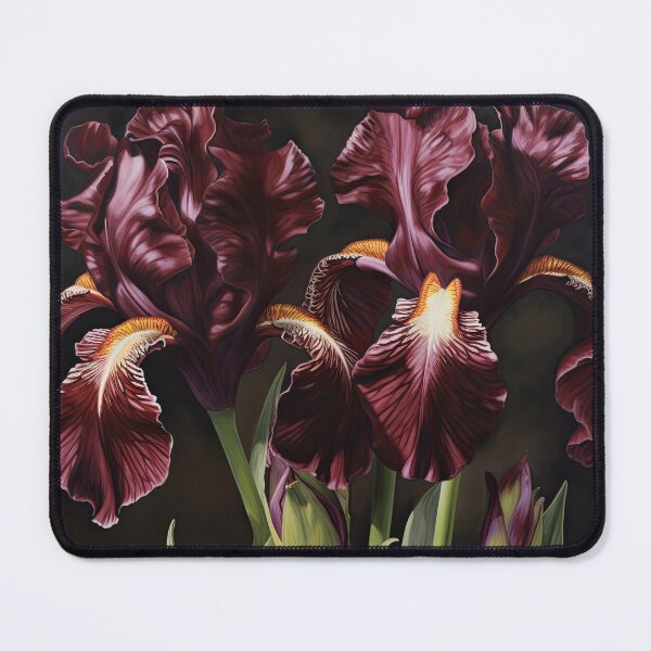 Item preview, Maroon Irises designed and sold by Vanover Designs.