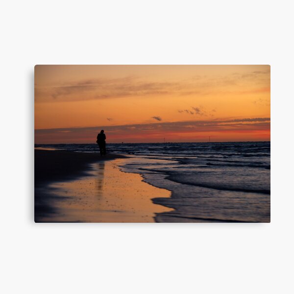 In a world of her own. Canvas Print