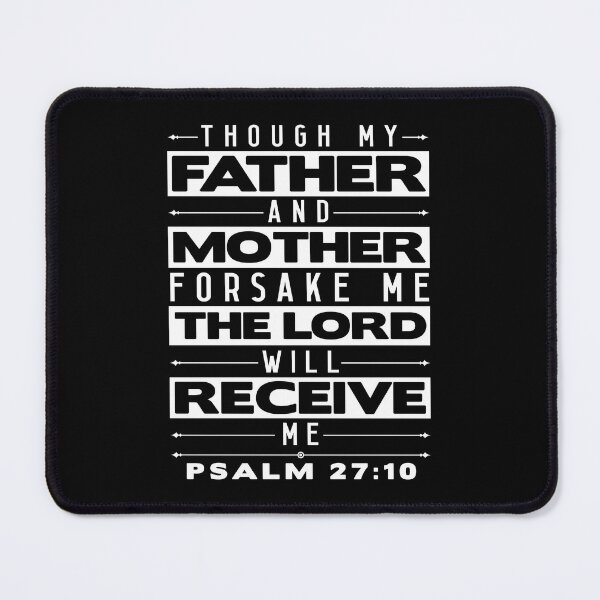 Item preview, Psalm 27:10 The Lord Will Receive Me designed and sold by plushism.