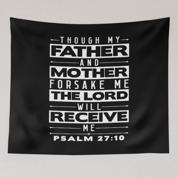 Item preview, Psalm 27:10 The Lord Will Receive Me designed and sold by plushism.