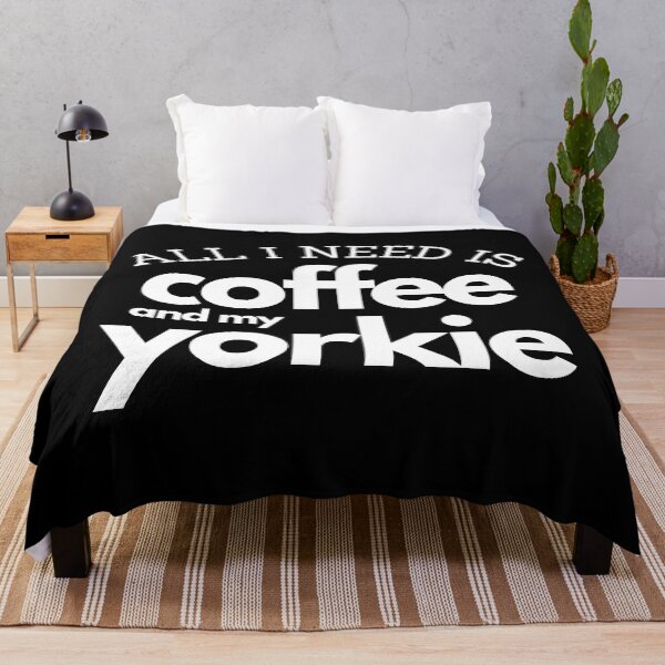 Item preview, All I Need Is Coffee And My Yorkie designed and sold by Just-Words.
