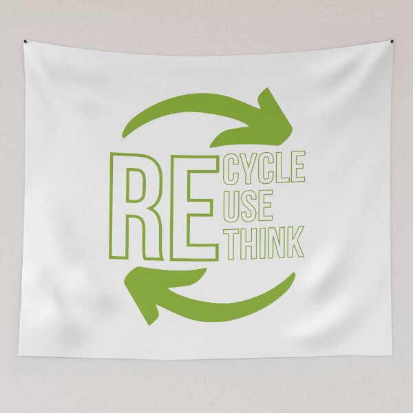 Item preview, Recycle Reuse Renew Rethink designed and sold by designerpriti.