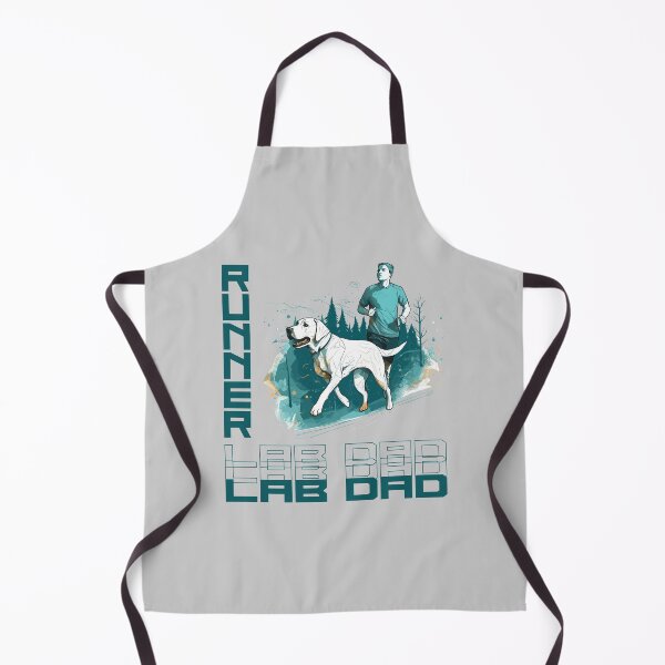 Item preview, Labrador Retriever Running Partner: un diseño motivador para papás de perros activos designed and sold by brindled.