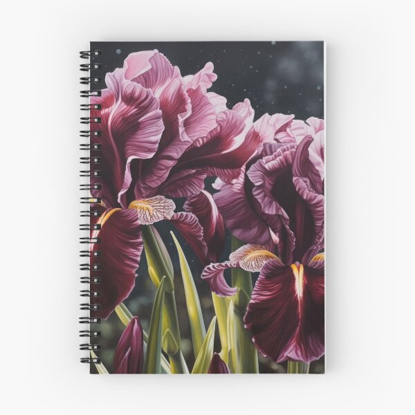 Item preview, Maroon Irises designed and sold by Vanover Designs.