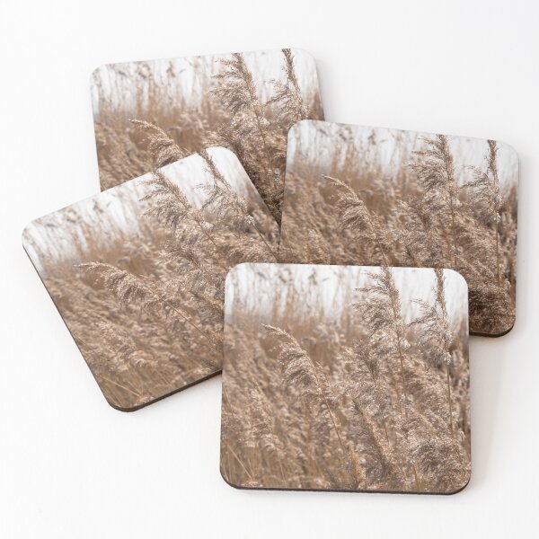 Item preview, Pampas grass on the shore of a lake 4 designed and sold by Heidemüllerin.