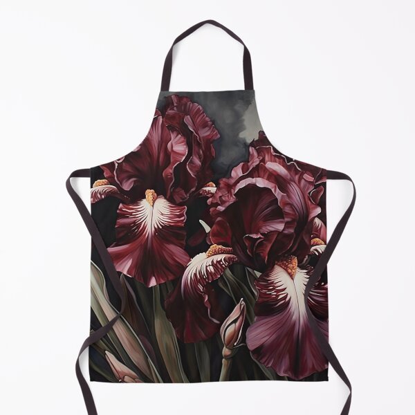 Item preview, Maroon Irises designed and sold by Vanover Designs.