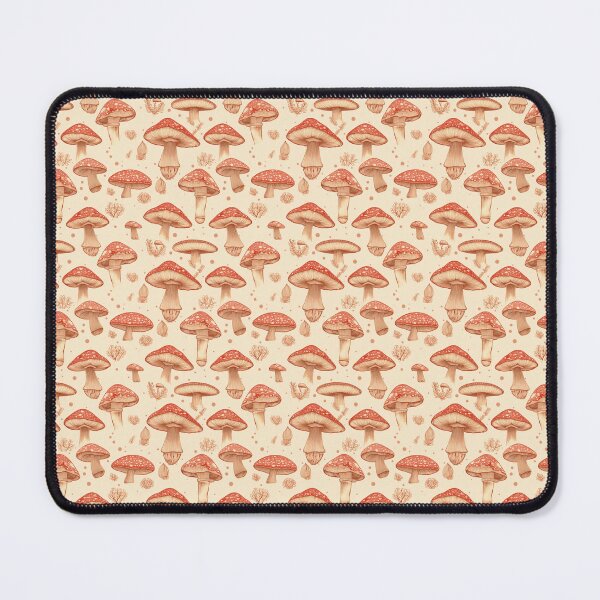 Item preview, Red Fly Agaric Mushroom Pattern designed and sold by Heather Maree Design Studio.