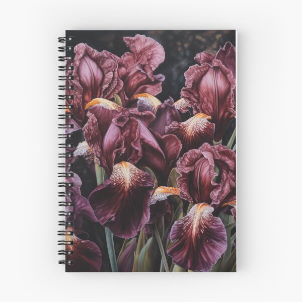 Item preview, Maroon Irises designed and sold by Vanover Designs.