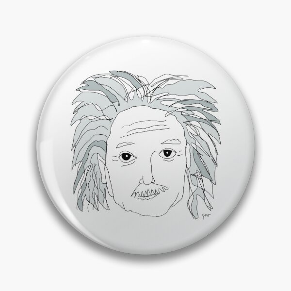 Item preview, Albert Einstein  Art designed and sold by Greta-Goo.