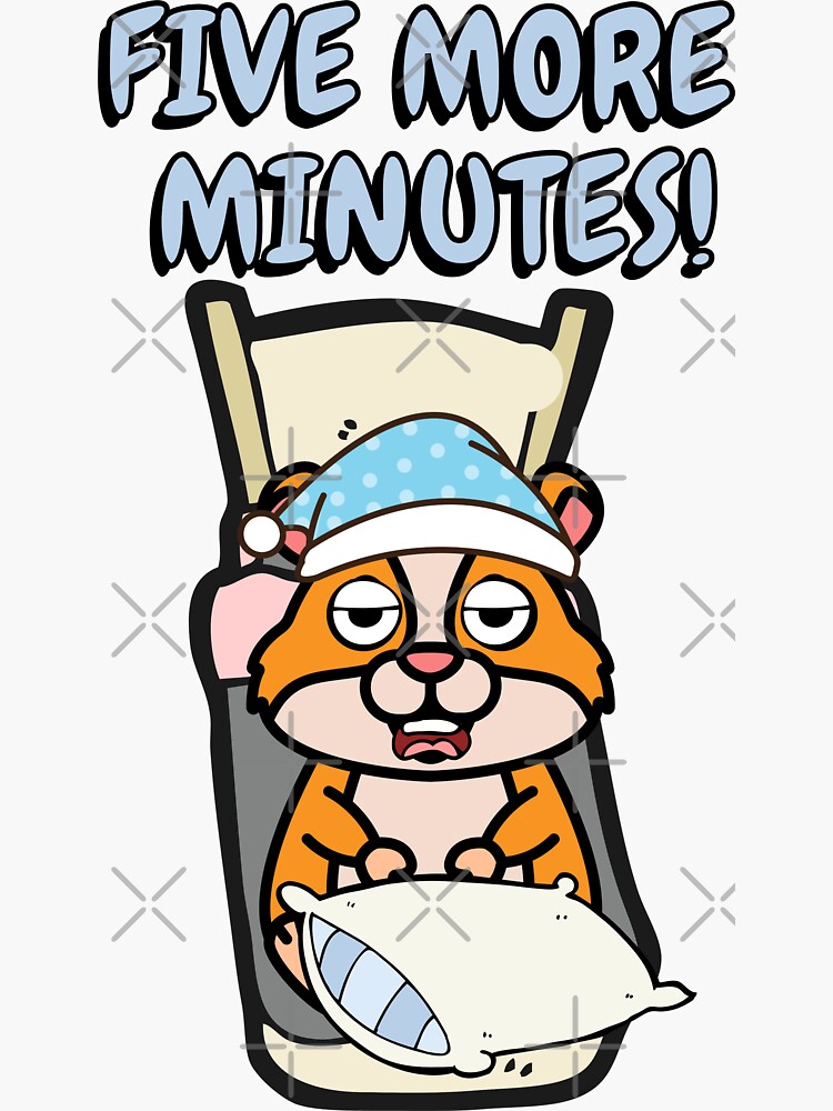 "Cute lazy hamster cant get out of bed" Sticker for Sale by PetStation