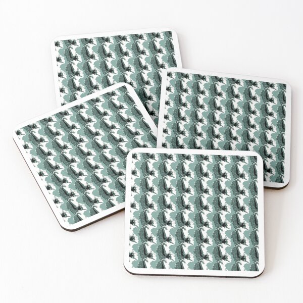 Item preview, Vector Abstract Green and White Marble Face Pattern designed and sold by Aaron2610.