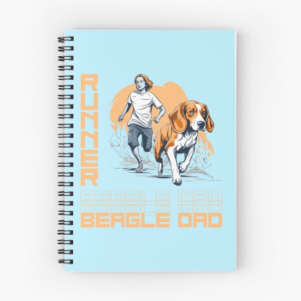 Item preview, Beagle Running Partner - A Motivating Design for Active Dog Dads designed and sold by brindled.