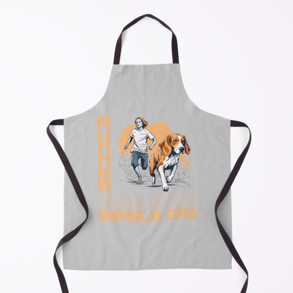 Item preview, Beagle Running Partner - A Motivating Design for Active Dog Dads designed and sold by brindled.