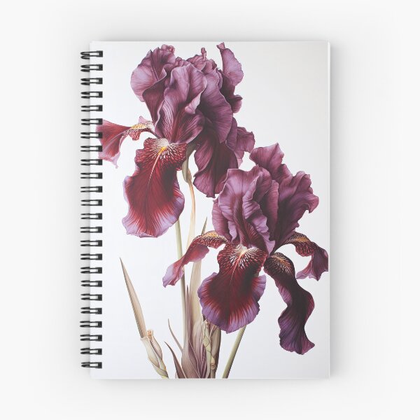 Item preview, Maroon Irises designed and sold by Vanover Designs.