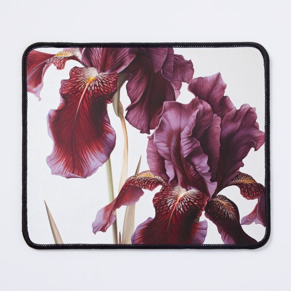 Item preview, Maroon Irises designed and sold by Vanover Designs.