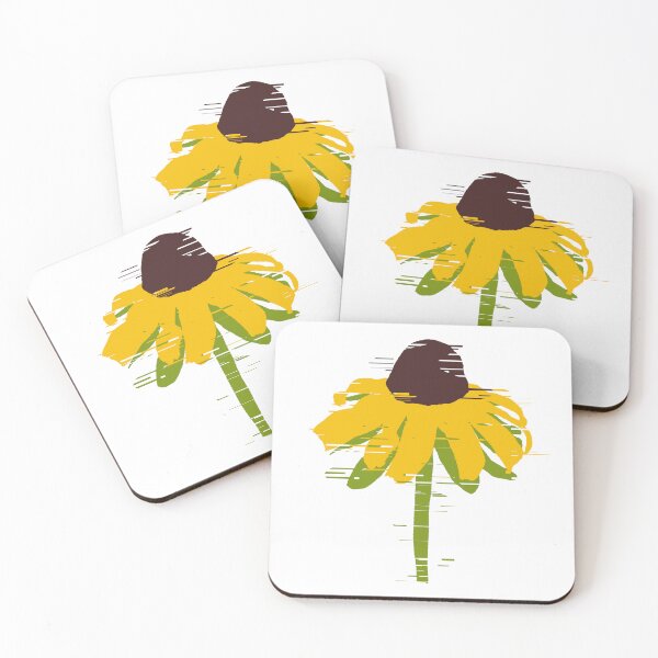 Item preview, Glitch Black-Eyed Susan Flower designed and sold by tending-oaks.